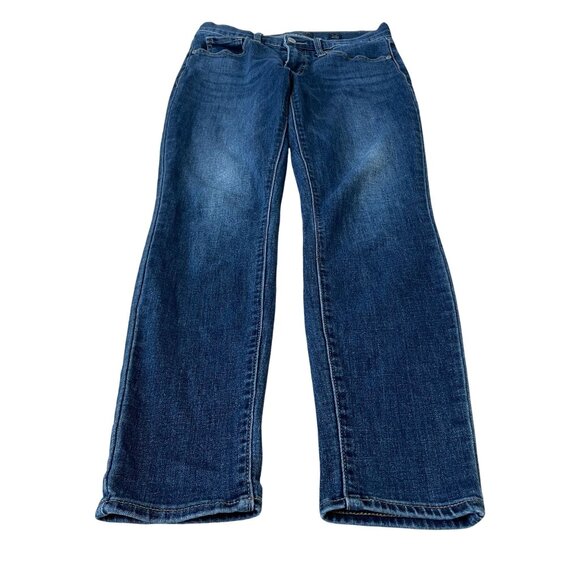 Lucky Brand Mid Rise Skinny Ava Jeans Women's Size 4/27 Tapered Stretch Denim - Picture 1 of 5